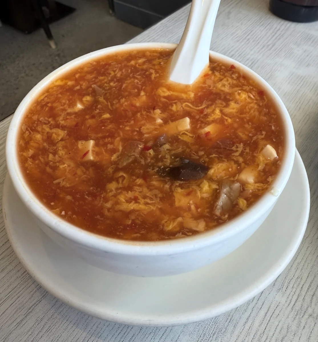 Hot and Sour Soup Vo Vgo 酸辣湯
